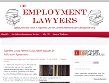 Tablet Screenshot of lpemploymentlaw.com